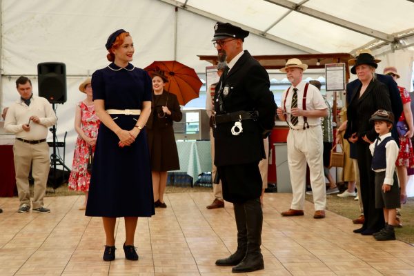 Summer event at Brooklands Museum, Weybridge, Surrey