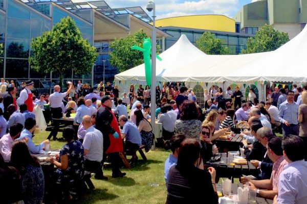 Large Corporate Event in Surrey. Marquee hire Surrey