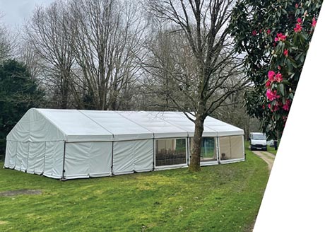 Marquee at Petworth House, Sussex Marquee hire Sussex, marquee set up in Petworth House, a National Trust Property